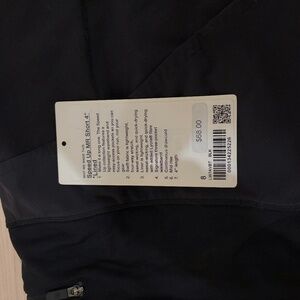 Lululemon speed up shorts